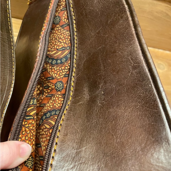 Brown Faux Leather Backpack Purse - Picture 2 of 16